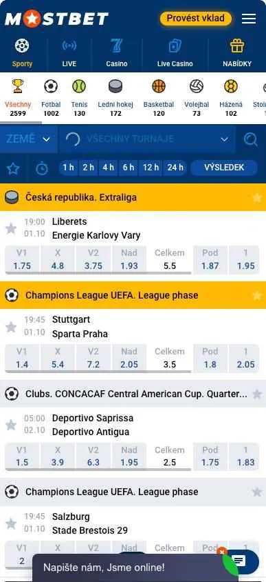 Na Mostbet