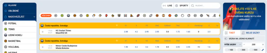 Mostbet Sport